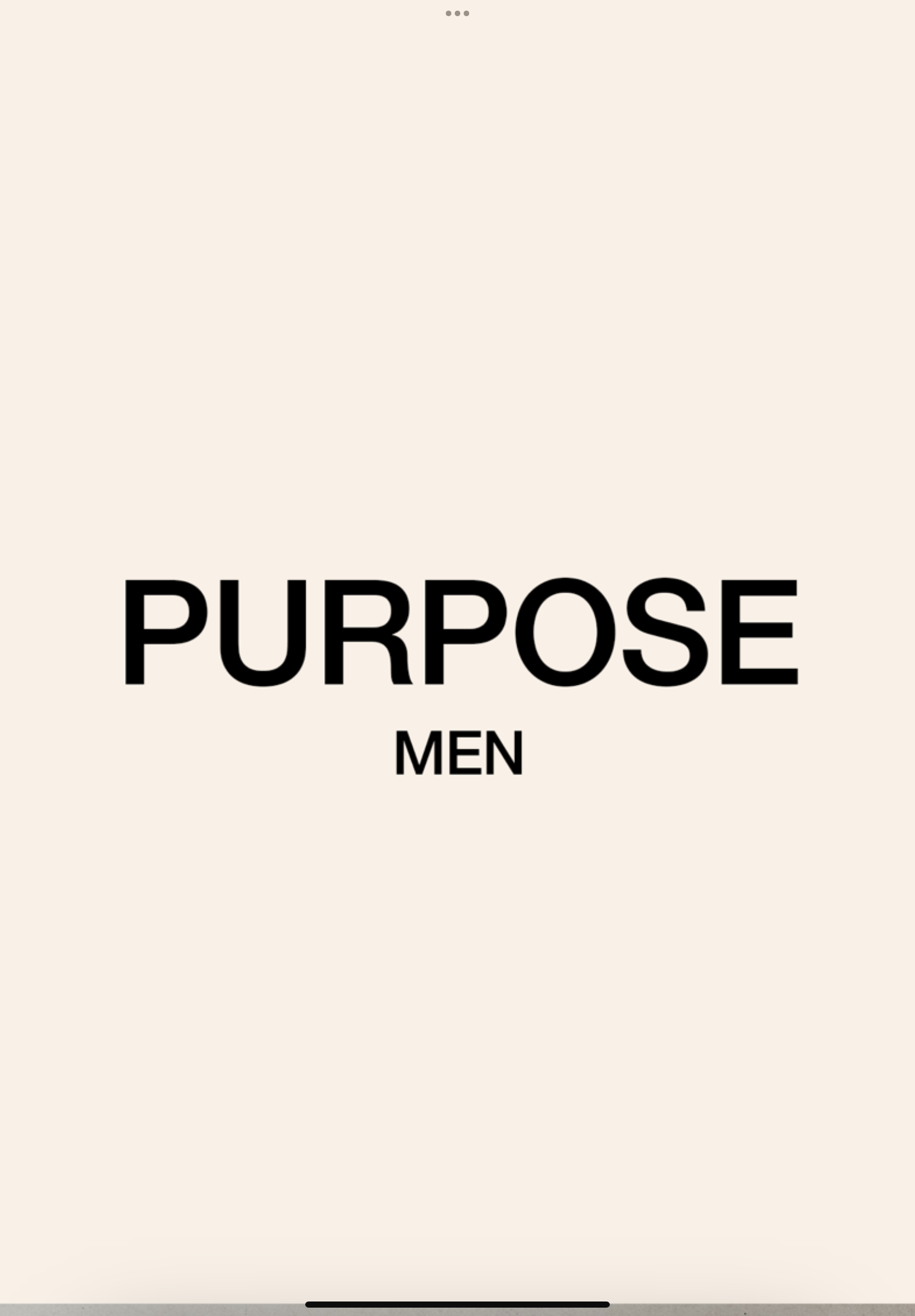 PURPOSE MEN