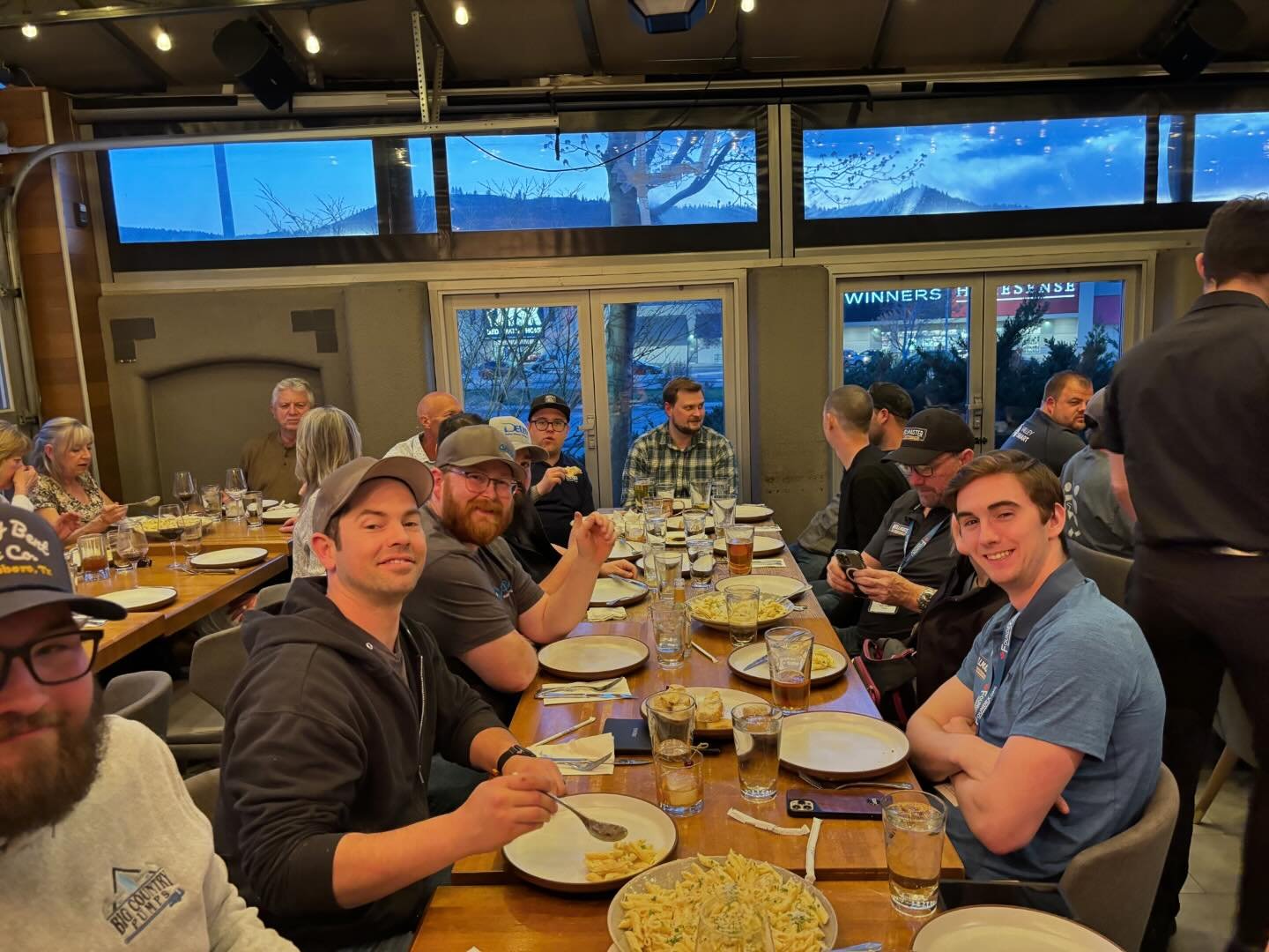 So much fun and lots of laughs at the Delta Customer dinner during BCGWA convention in Kamloops. We love our customers !! #bcgwa #bcpumpinstallers #deltawaterproducts #bcwellinstallers