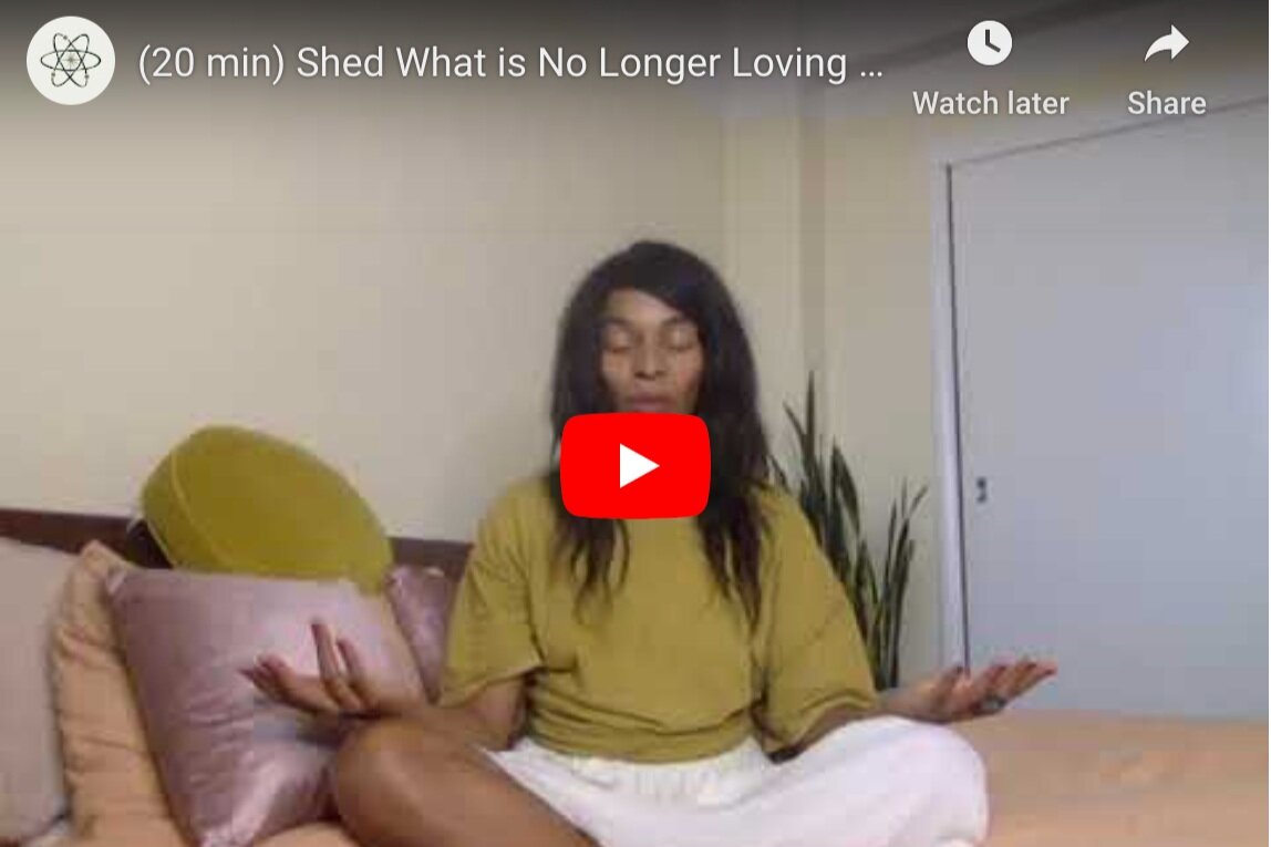 (20 min PRACTICE) Shaking, Meditation, &amp; Reflection w/ Nkechi Njaka