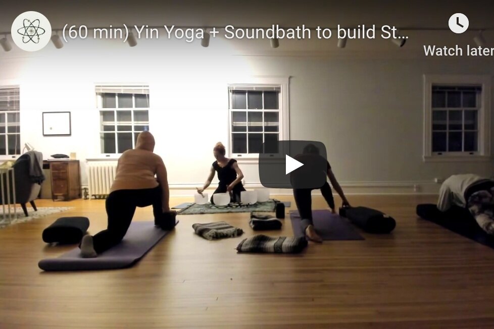 (60 min YOGA) Yin + Soundbath to Build Stress Resilience w/ Amanda Helen &amp; Erin Anderson