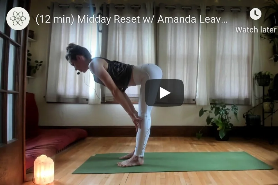 (12 min YOGA) Midday Vinyasa w/ Amanda Helen