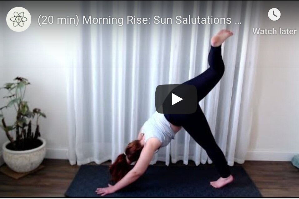 (20 min YOGA) Sun Salutations w/ Maya Elena