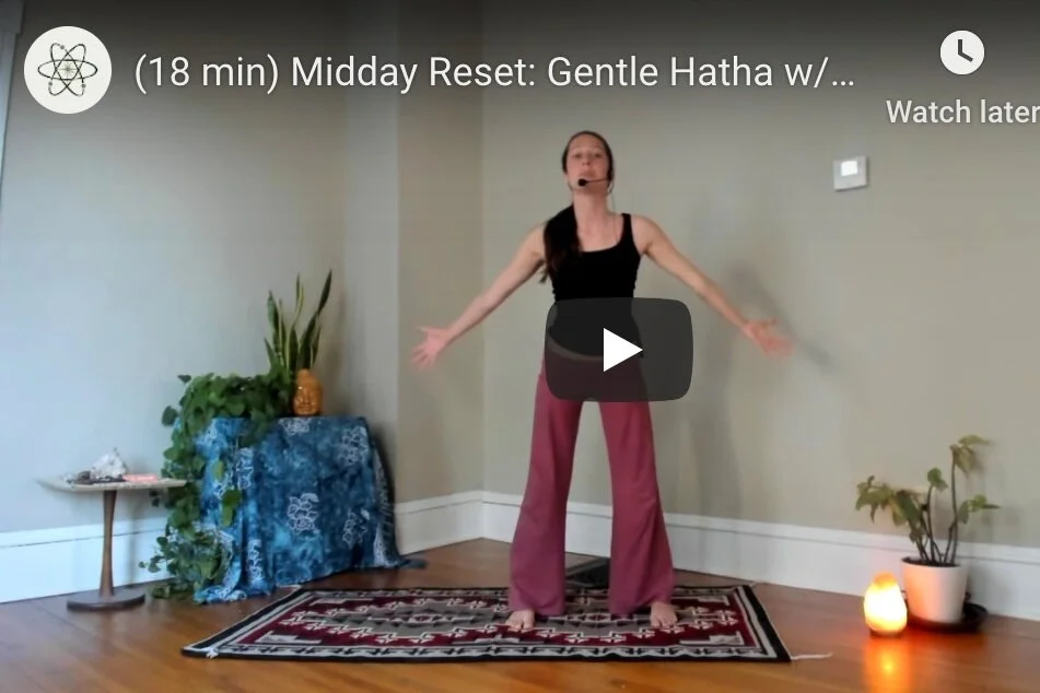 (18 min YOGA) Midday Gentle Hatha w/ Anne Baggenstoss
