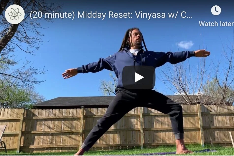 (20 min YOGA) Midday Vinyasa + Breathwork w/ Chance York