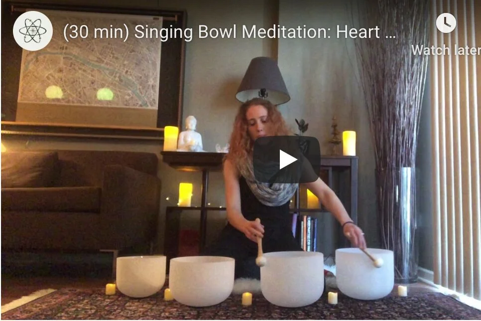 (30 min PRACTICE) Singing Bowl Meditation  w/ Erin Anderson Kipp