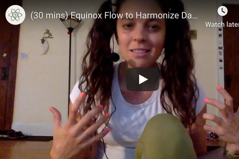 (30 min YOGA) Harmonize Dark & Light w/ Meg Elaine
