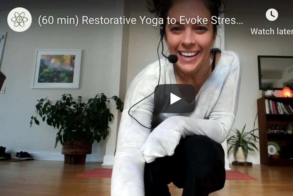 (60 min YOGA) Restorative + Nidra to Evoke Stress Resilience w/ Meg Elaine