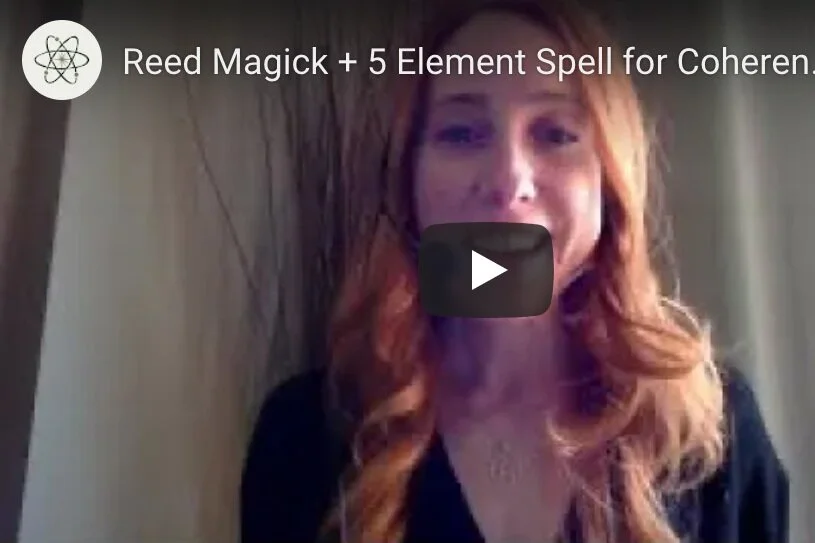 (48 min CLASS) Reed Magick + 5 Element Spell for Coherence w/ Erin Anderson Kipp