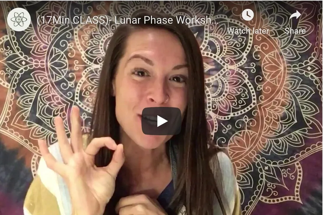 (17 min CLASS) Lunar Workshop for Full Moon in Gemini w/ Kitty Truax