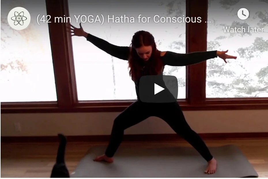 (30 min YOGA) Hatha for Conscious Creation w/ Maya Elena