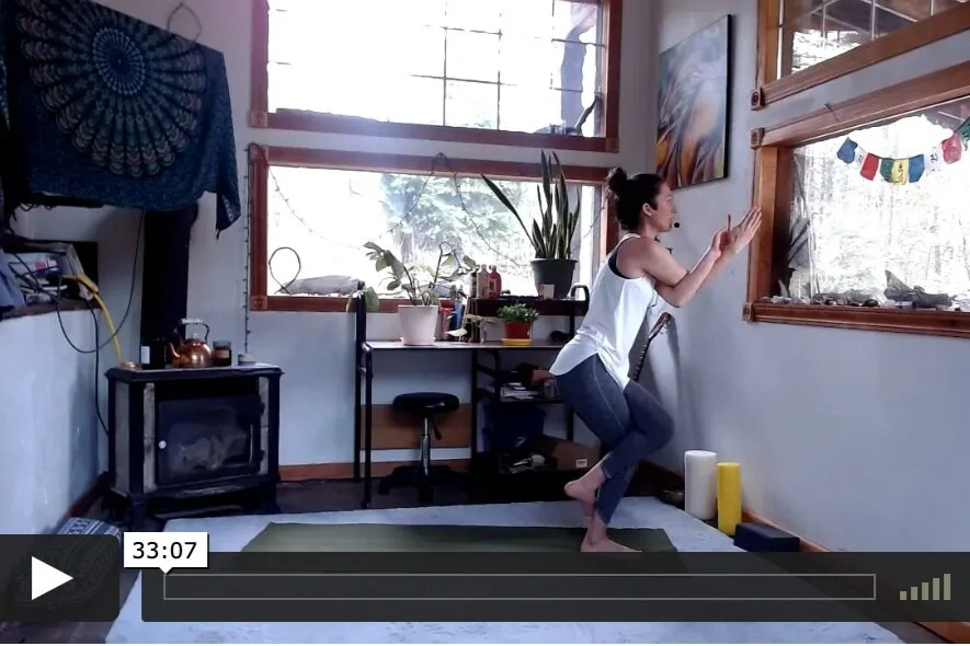(33 min YOGA) Aries Inspired Flow w/ Anne Baggenstoss