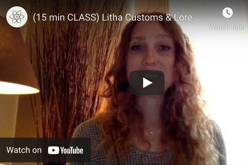 (47 min CLASS) Litha Myths, Meditation, &amp; Spell w/ Erin Anderson-Kipp