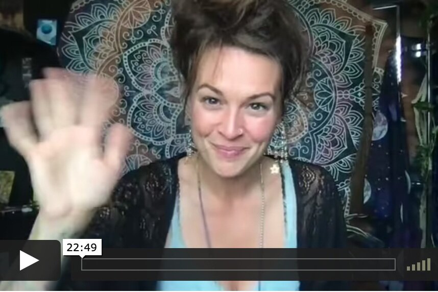(22 min CLASS) Lunar Workshop for the Full Moon in Aquarius w/ Kitty Truax  