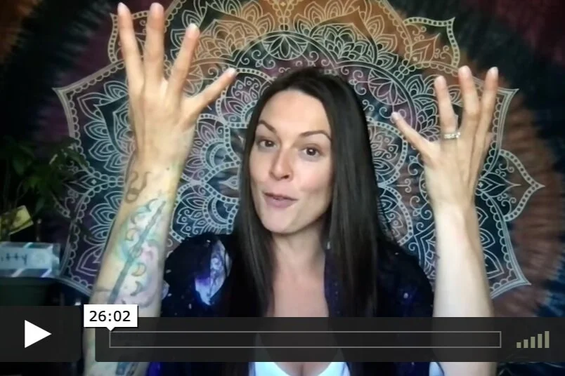 (26 min CLASS) Lunar Workshop for the Full Moon in Pisces w/ Kitty Truax 