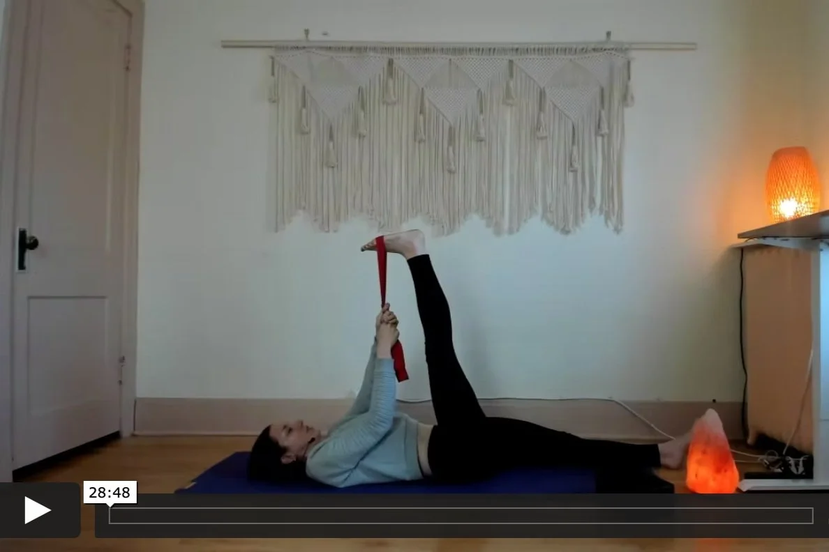 (30 min YOGA) Yin to Lengthen the Back Line of the Body w/ Amanda Helen