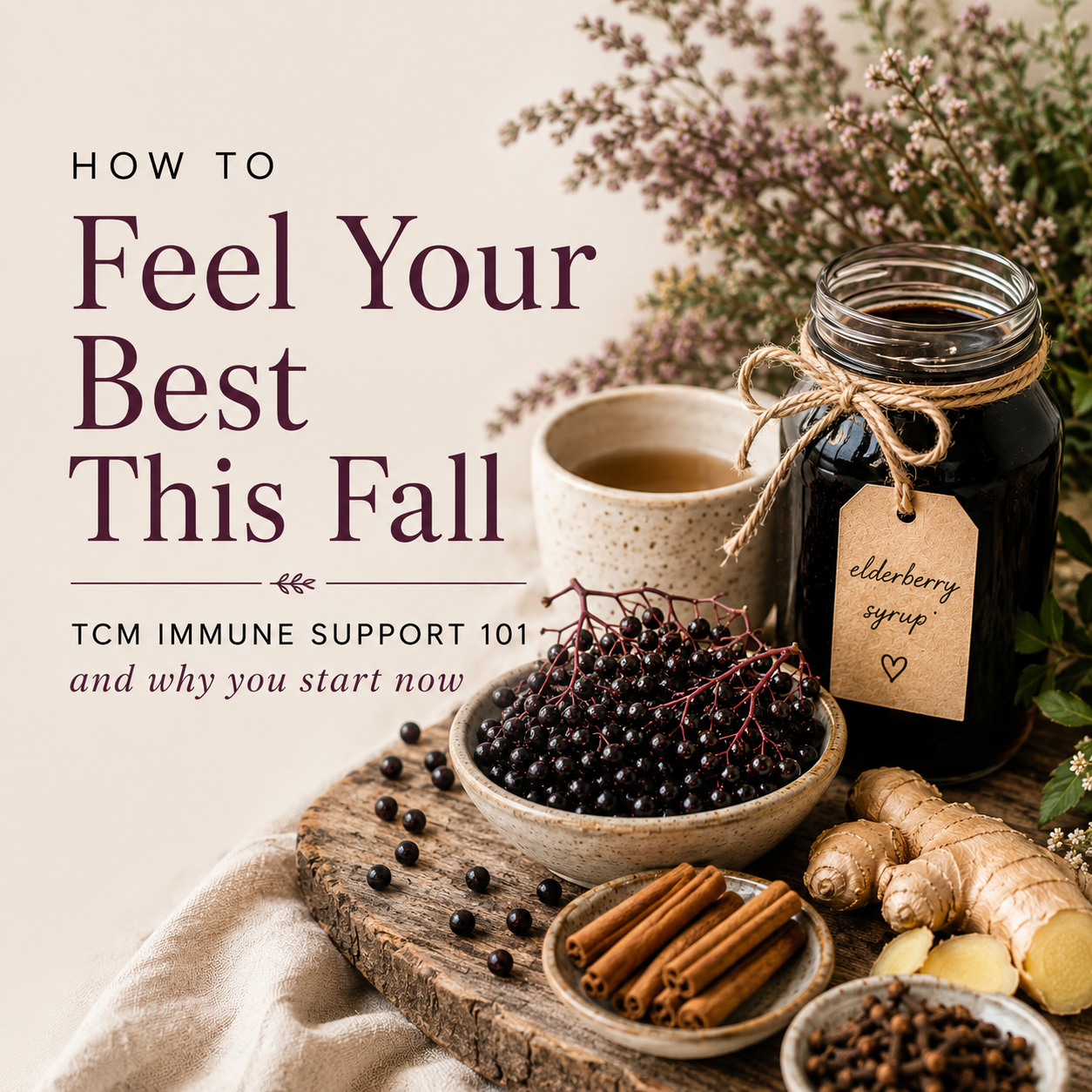 Feel Your Best This Fall: TCM Immune Support 101