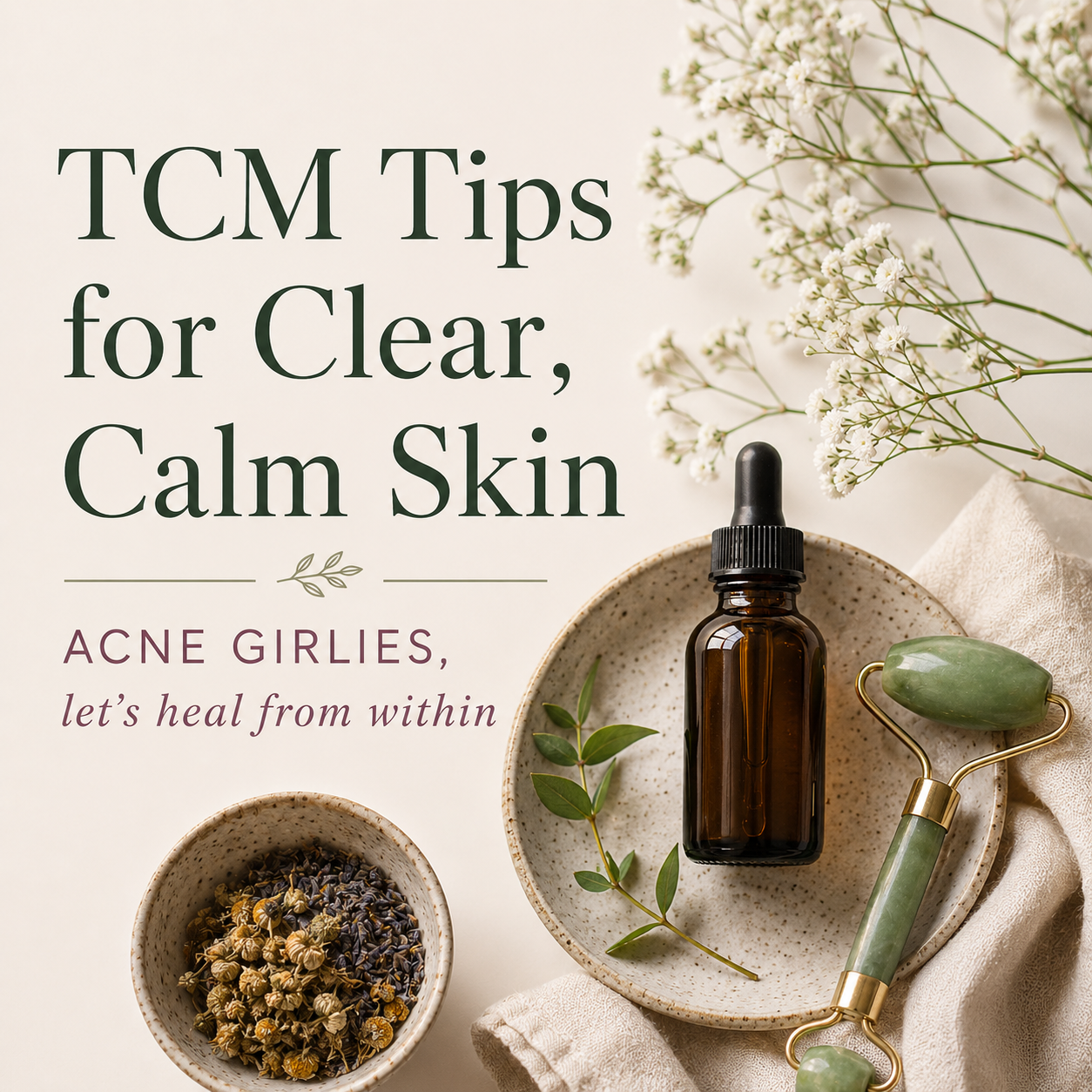 Acne Through a Chinese Medicine Lens: Calm &amp; Clear Your Skin From Within