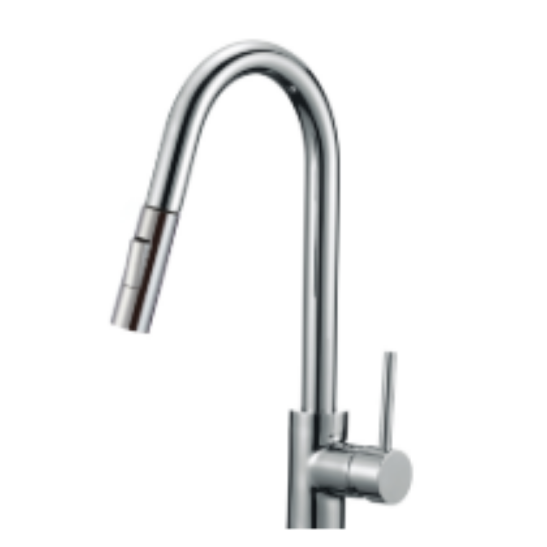 Pull Down Spout Kitchen Faucet
