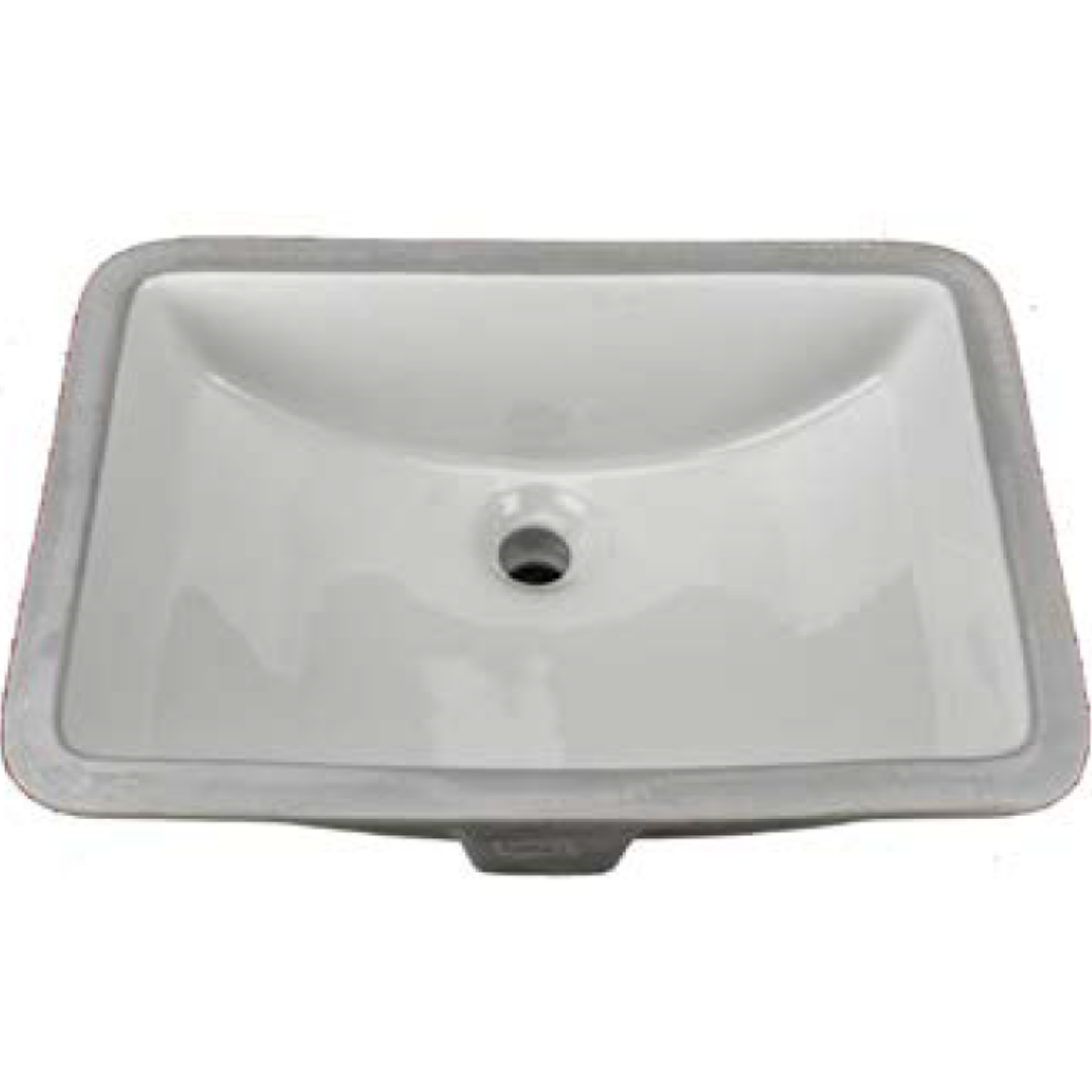 Rectangle Undermount Porcelain Sink