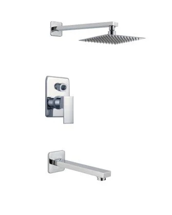 Tub and Shower System - Brushed Nickel
