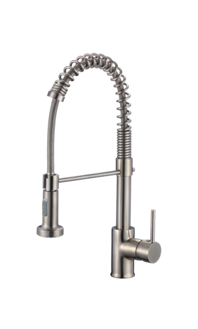 Kitchen Faucet with Pull-down Spout Brushed Nickel