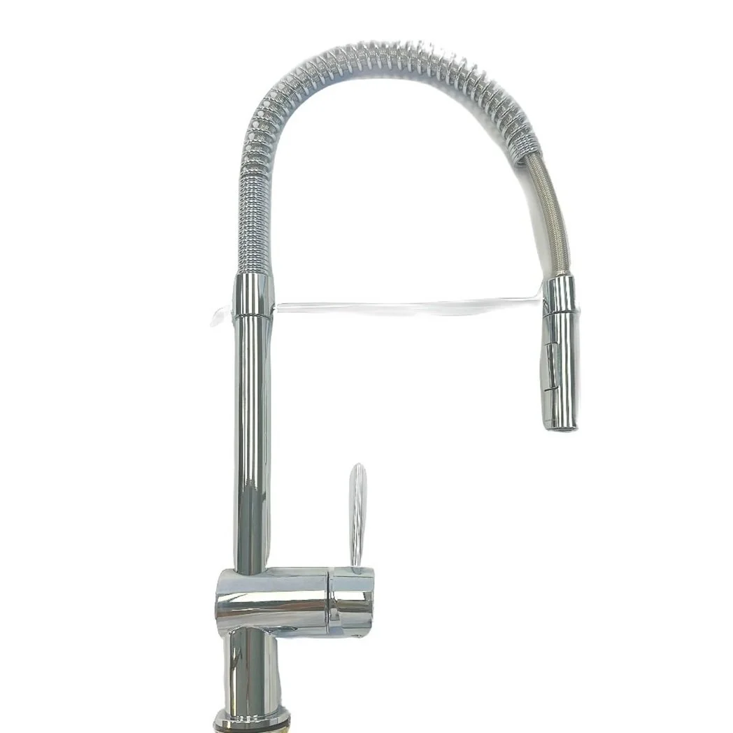 Kitchen Faucet with Pull-down Spout - Polished Chrome