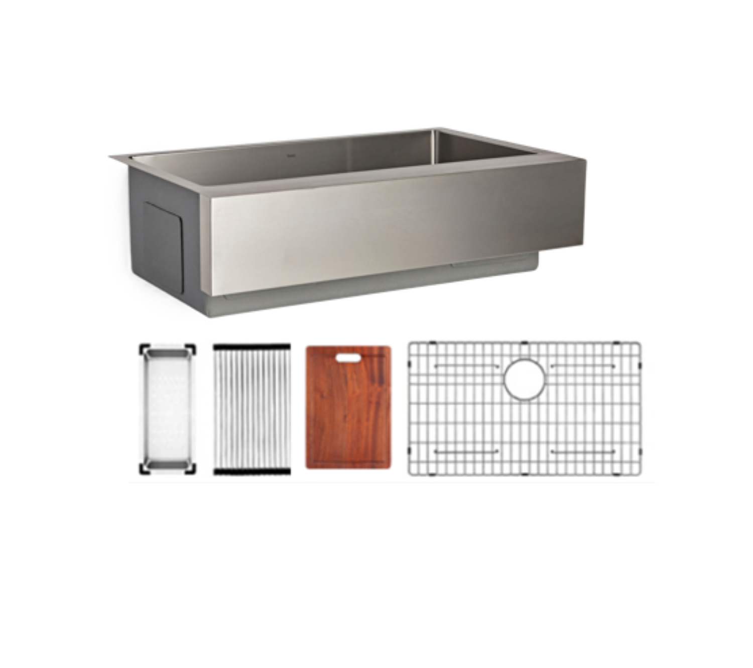 Workstation (Ledge) Straight Apron Sink