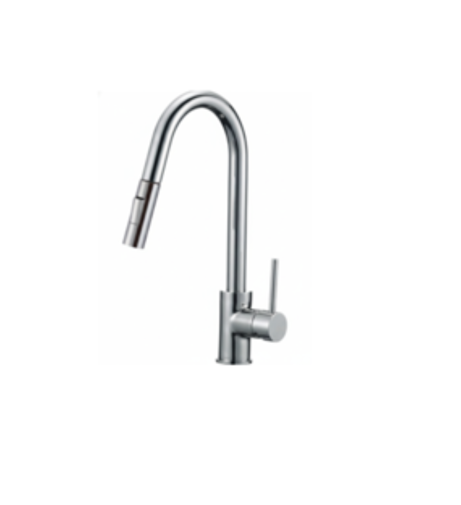 Pull Down Spout Kitchen Faucet - Three Finishes