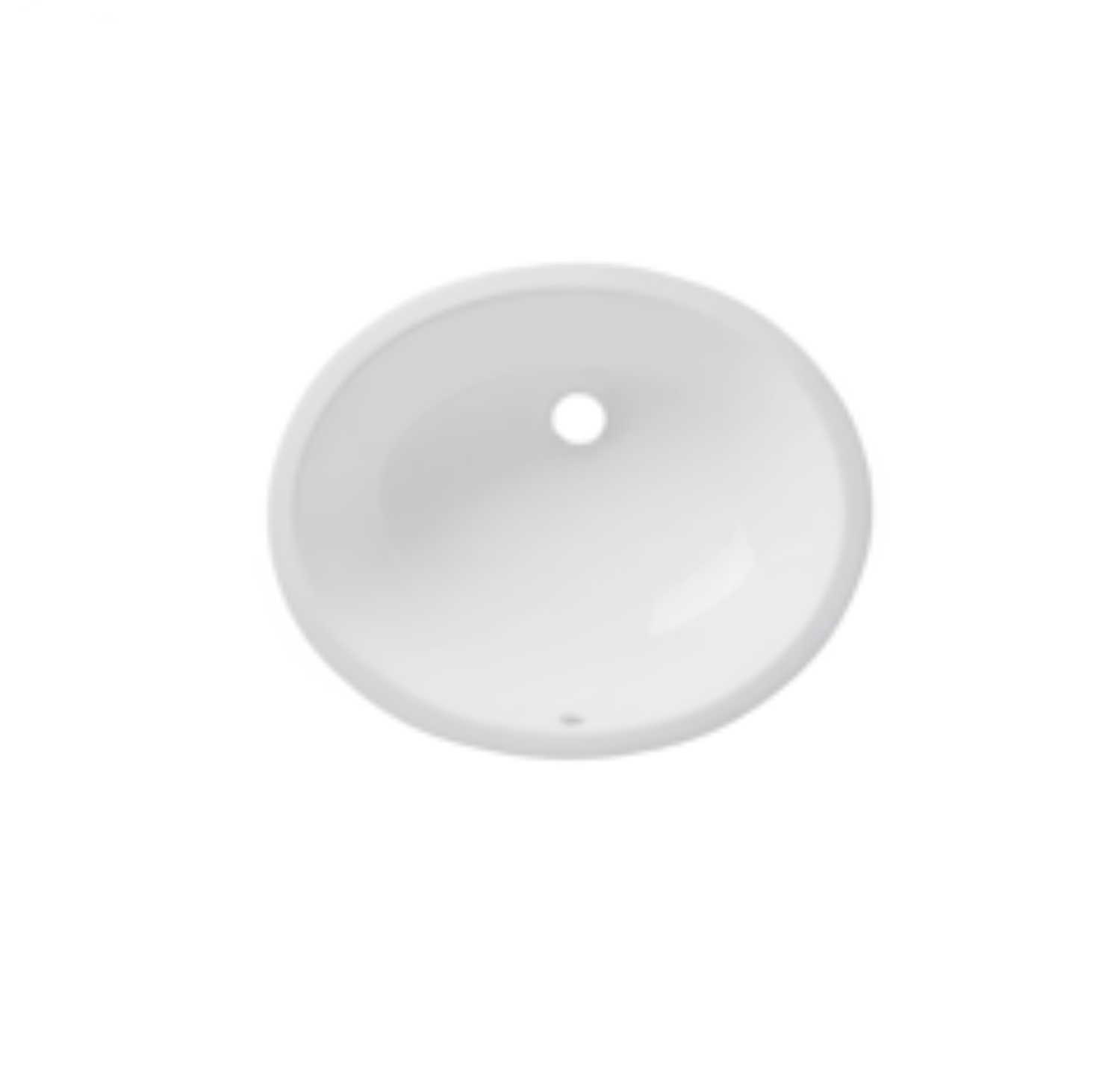 Oval Undermount Porcelain Lavatory Sink - Available in Multiple Finishes