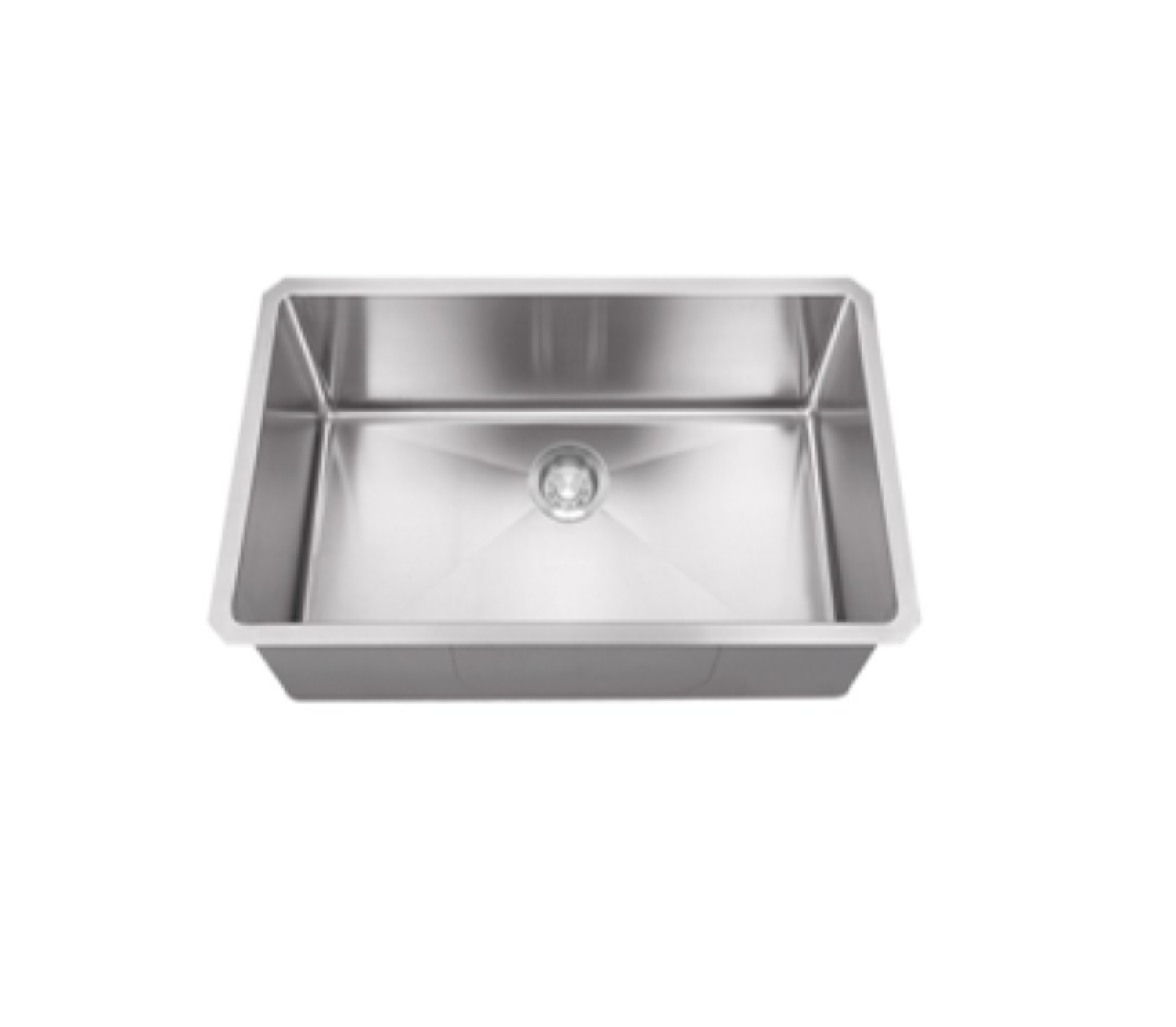 18 Gauge Single Bowl Micro-Radius Sink