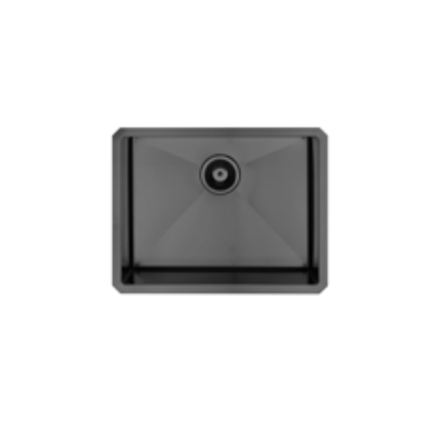 BAR or LAUNDRY ROOM SINK -NANO-BLACK, GUN METAL GRAY PVD, BRUSHED STAINLESS STEEL FINISHES
