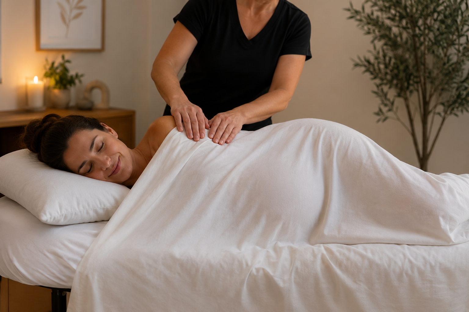 Prenatal massage NW PDX