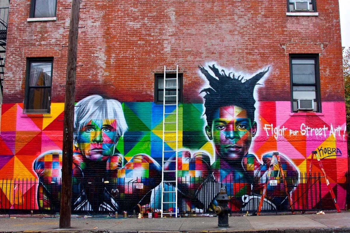 Fight for Street Art by Kobra