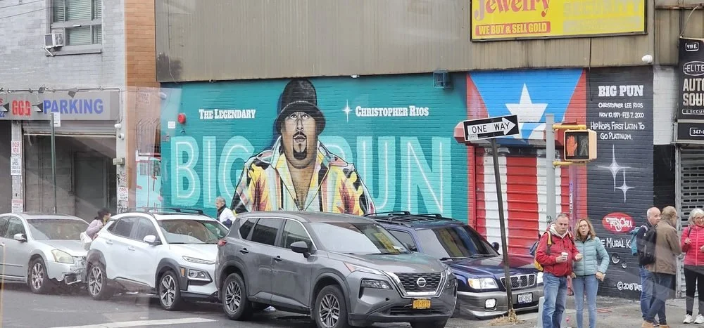 Big Pun Memorial Mural by Tats Cru
