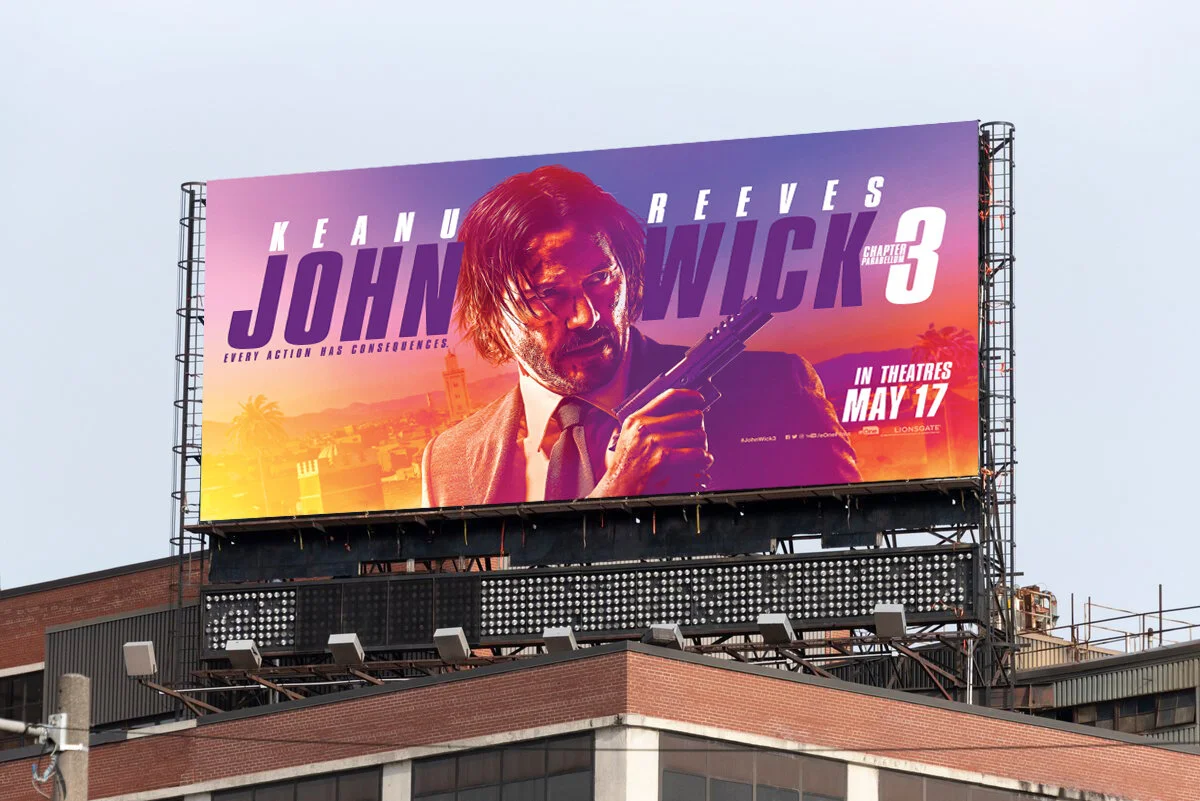 "John Wick: Chapter 3 - Parabellum"
OOH campaign
entertainmentOne