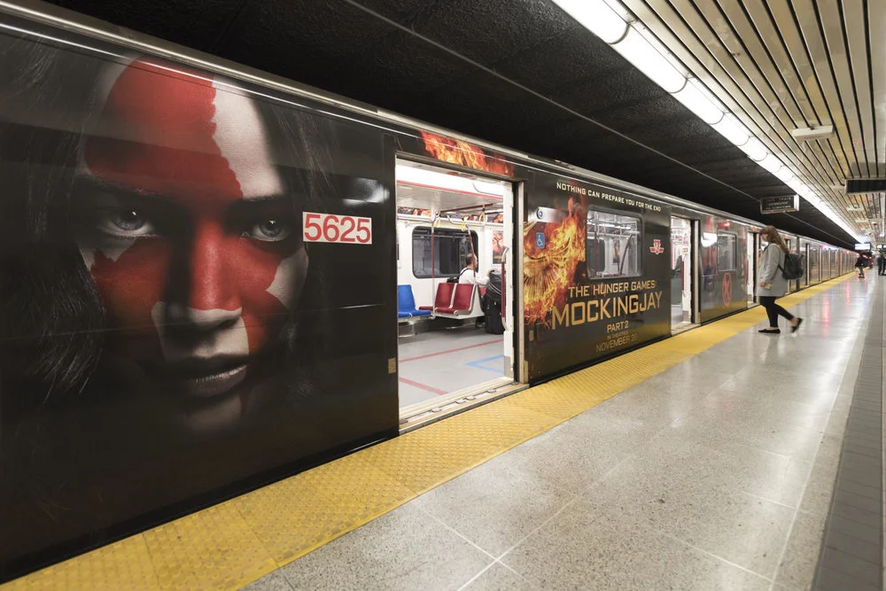 "The Hunger Games: Mockingjay Part 2"
Subway wrap
entertainmentOne