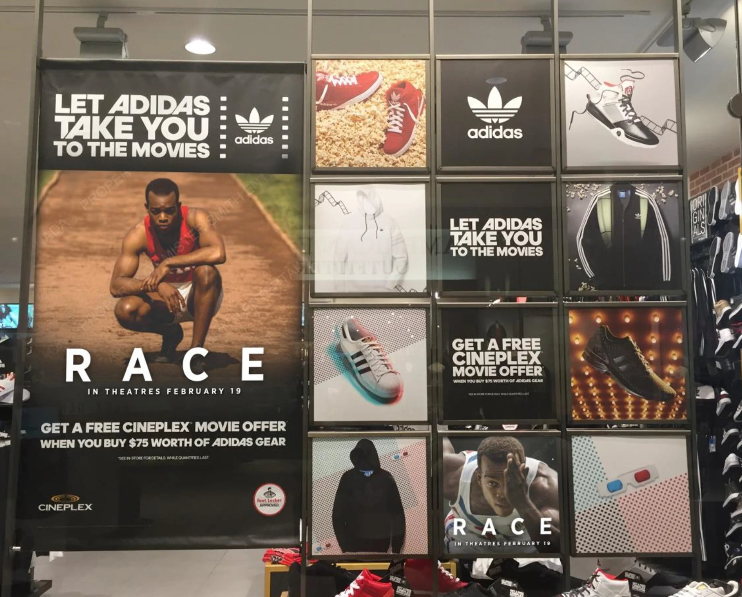 "Race"
Adidas promotional campaign
entertainmentOne