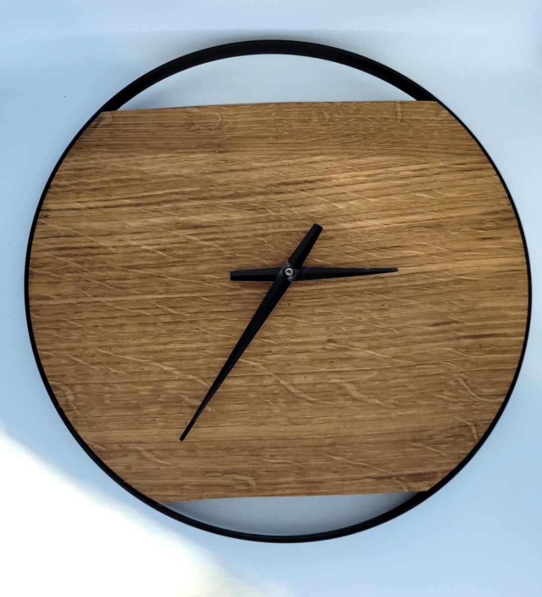 quartersawn oak wall clock 1.jpg