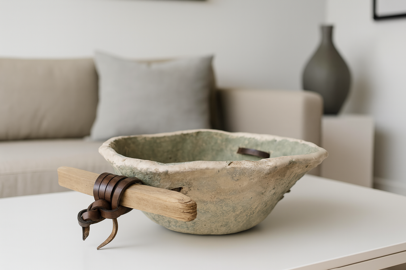 Rustic Artistic Bowl