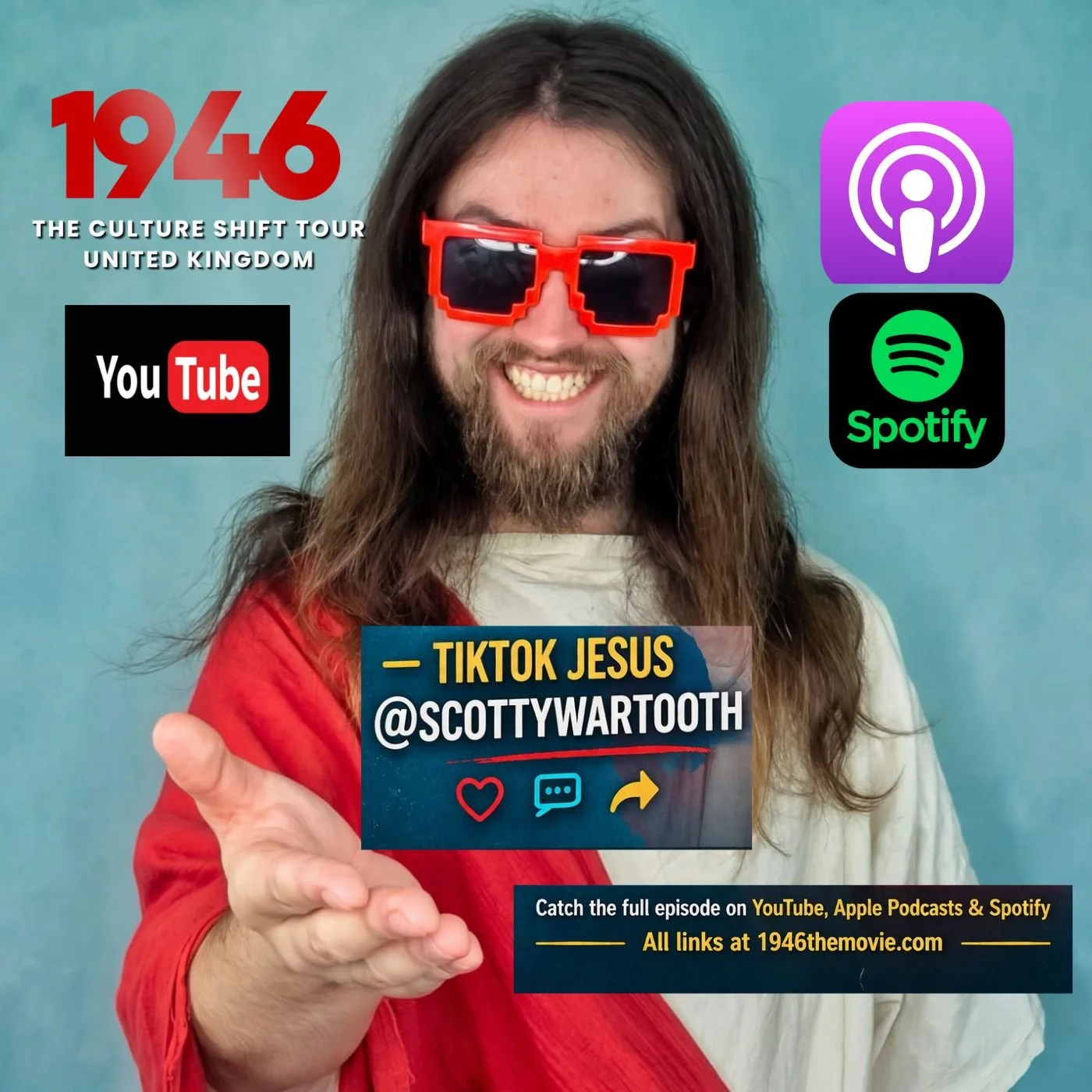 TikTok Jesus & Asexuality: Scott Archer on Faith, Humor & Challenging the Bible episode artwork