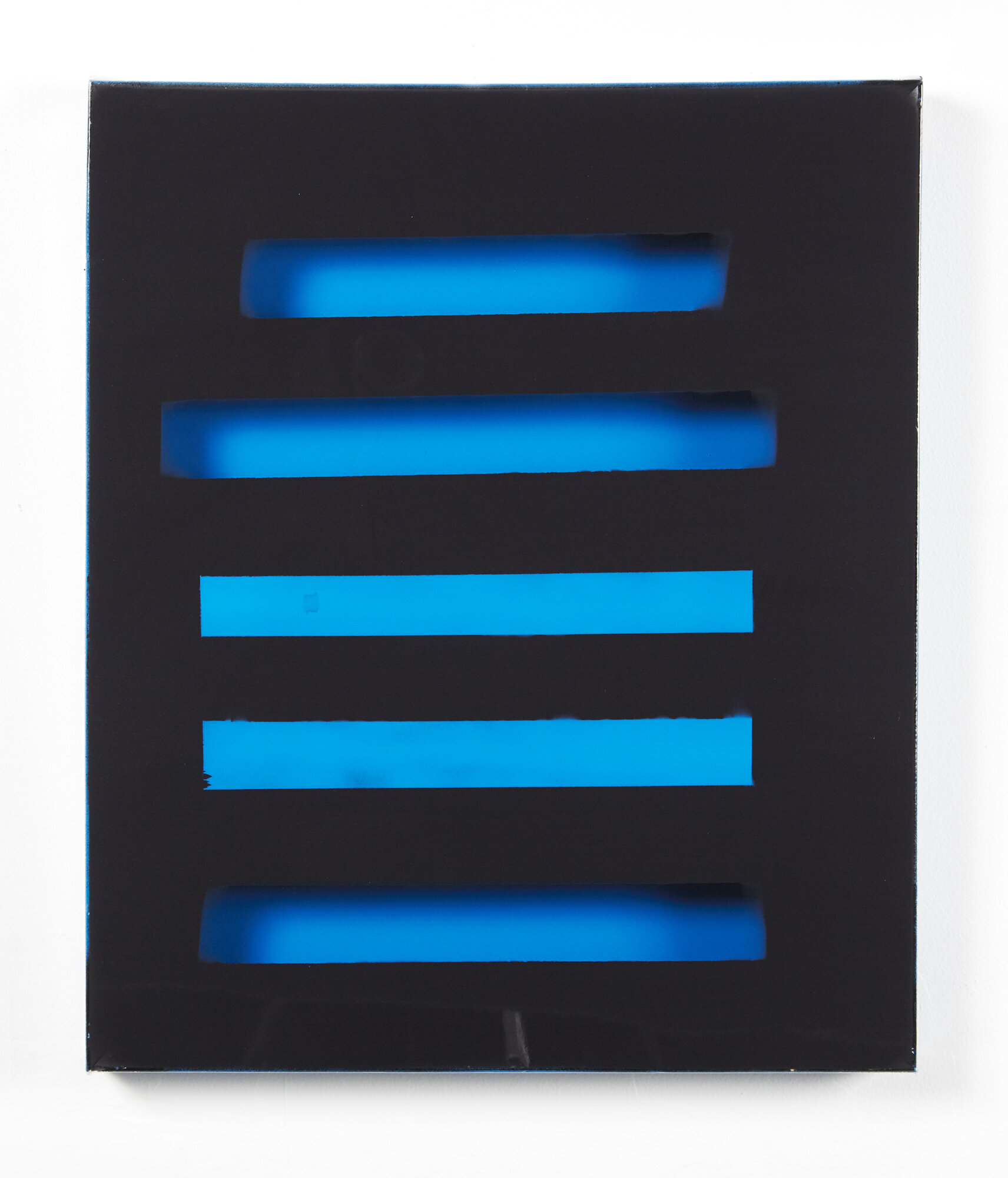 Tariku Shiferaw, Love Can Be (Vince Staples), 2018, spray paint, vinyl, 24 x 20 inches, courtesy of the artist