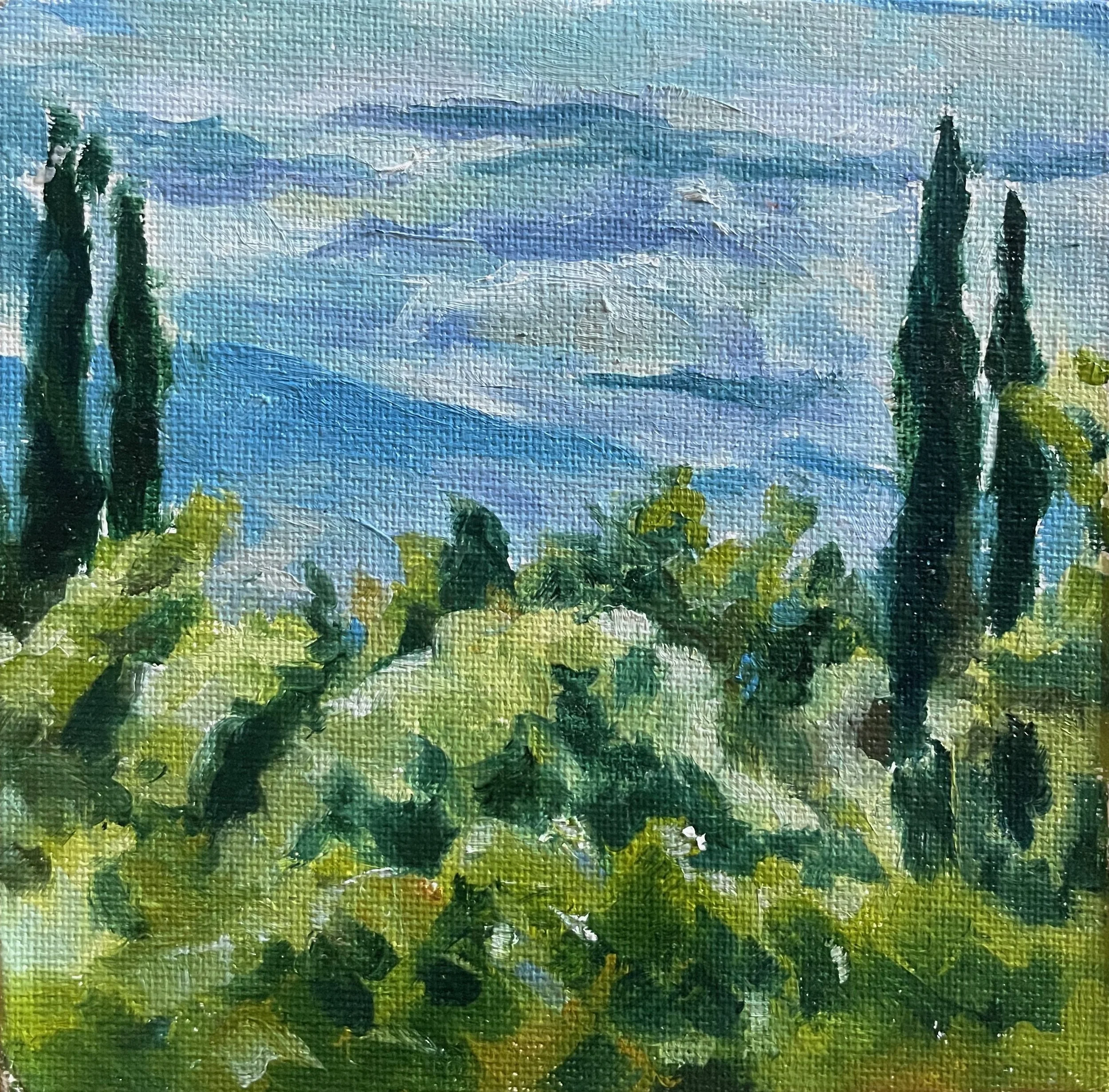 "Untitled" 
Oil on Canvas ("5x7")