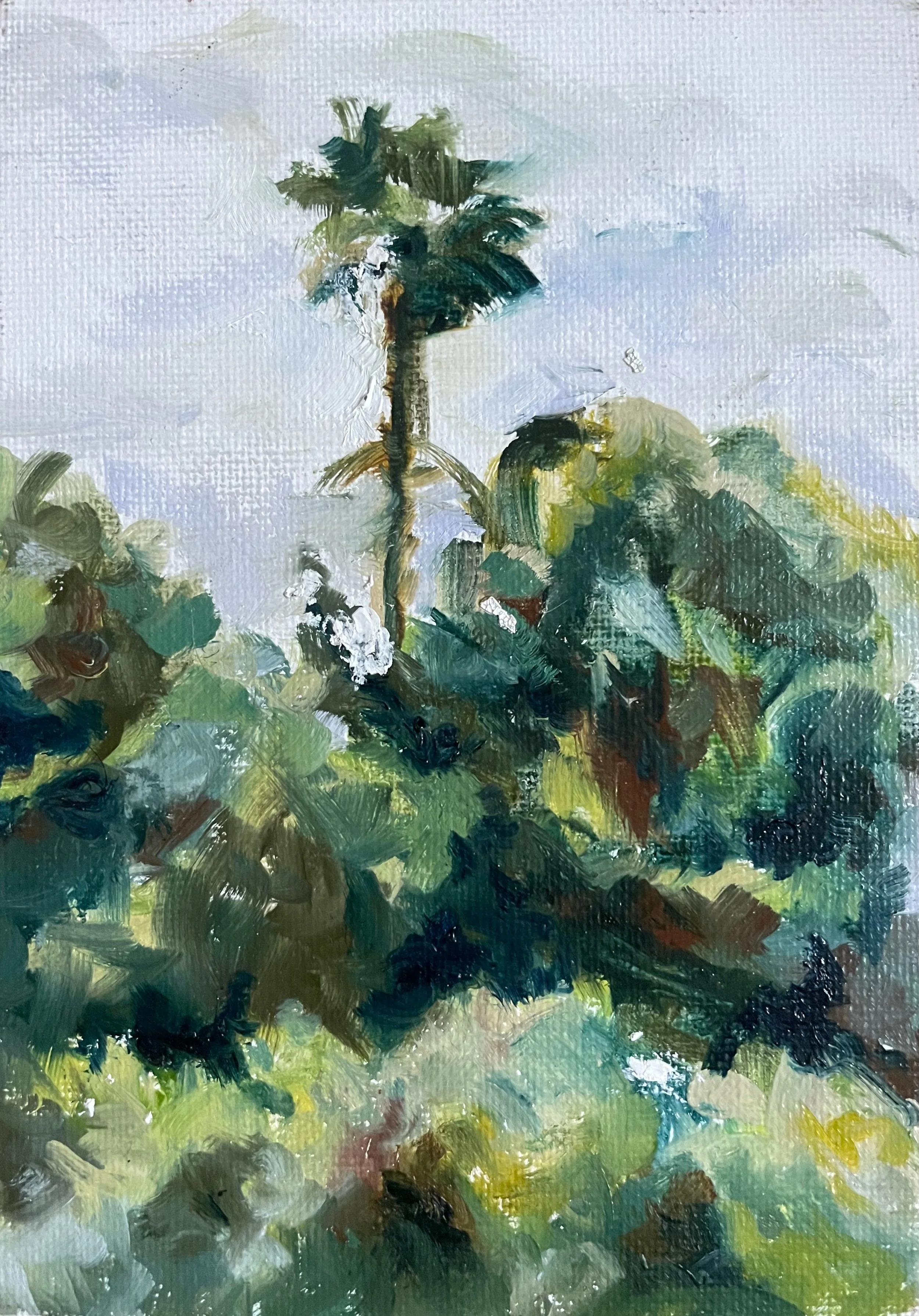 "Untitled"
Oil on Canvas (5"x7")