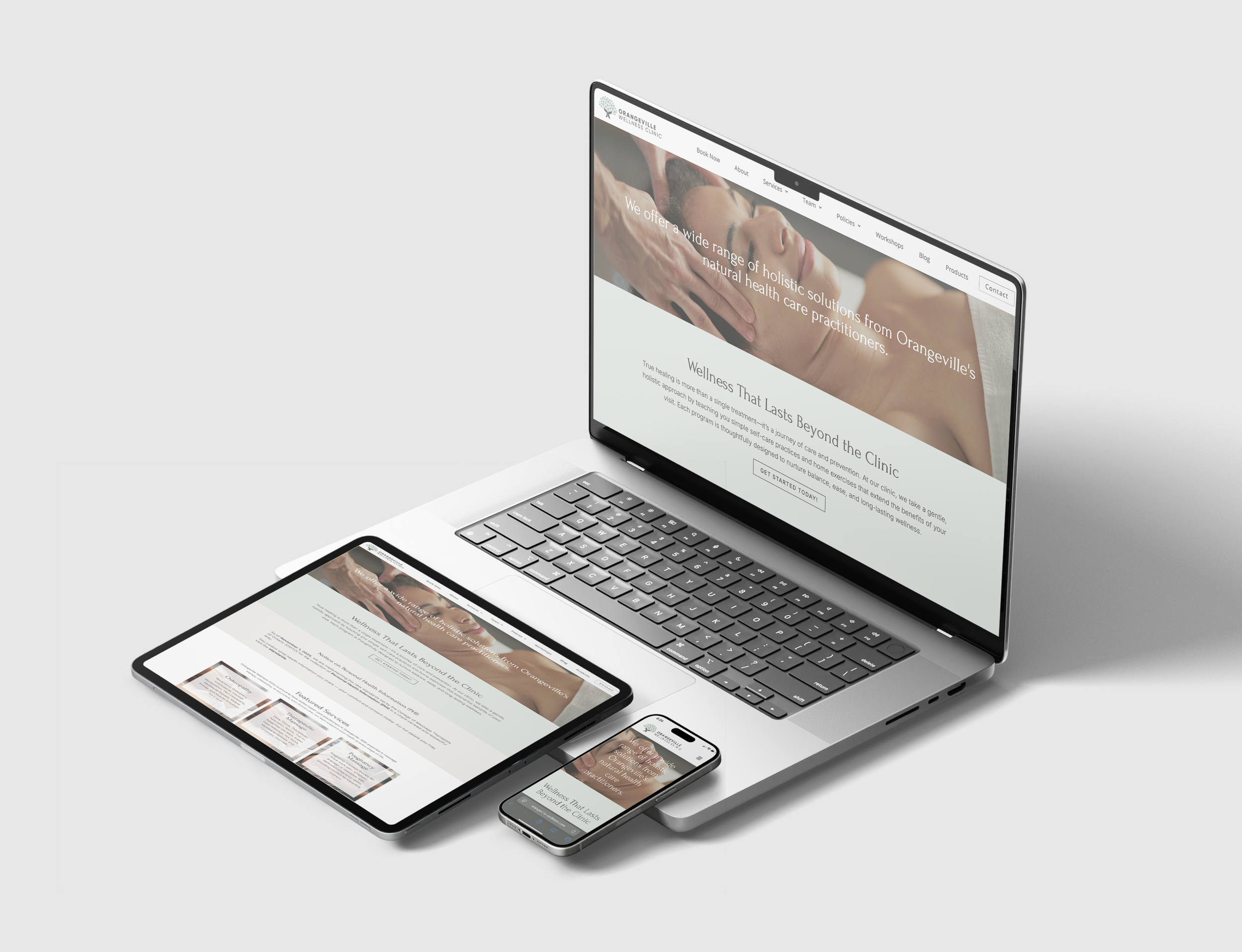 Orangeville Wellness WordPress Website Updates