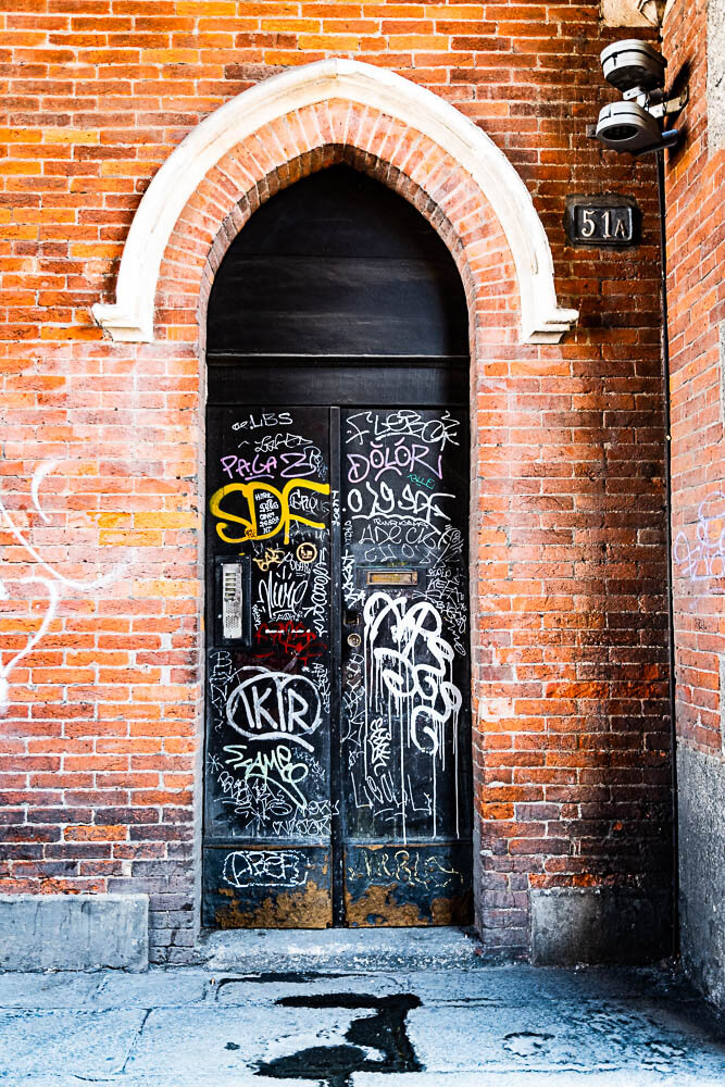 Graffiti Door