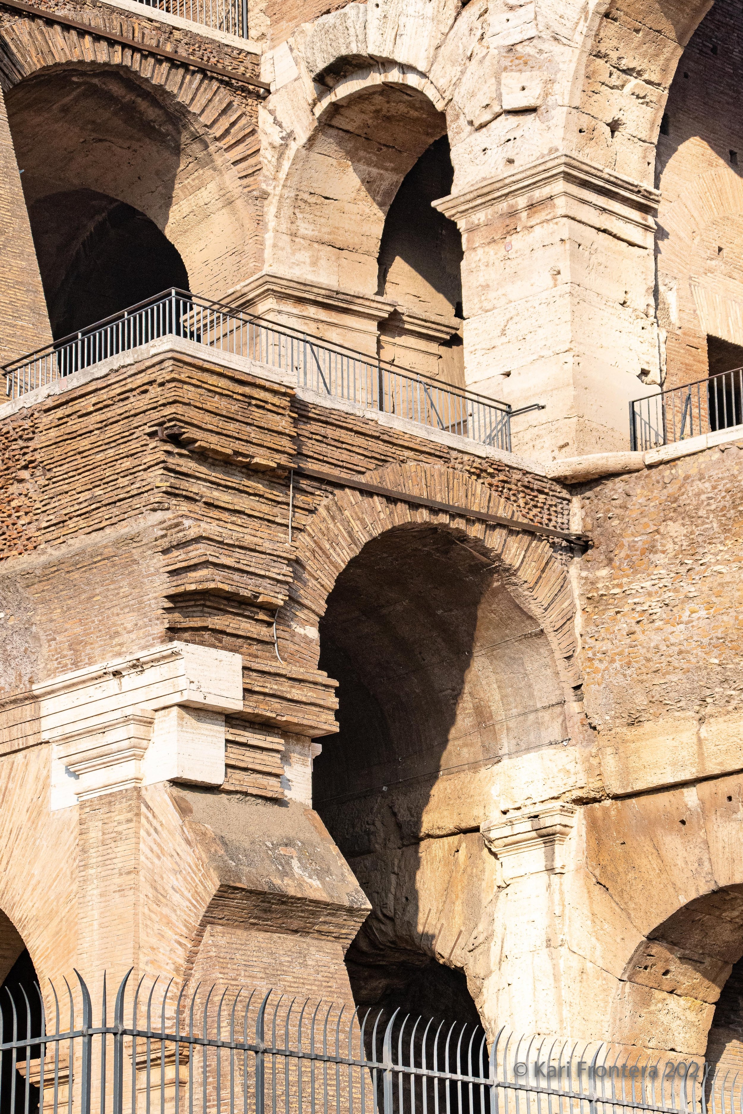 Colosseum Section Cut