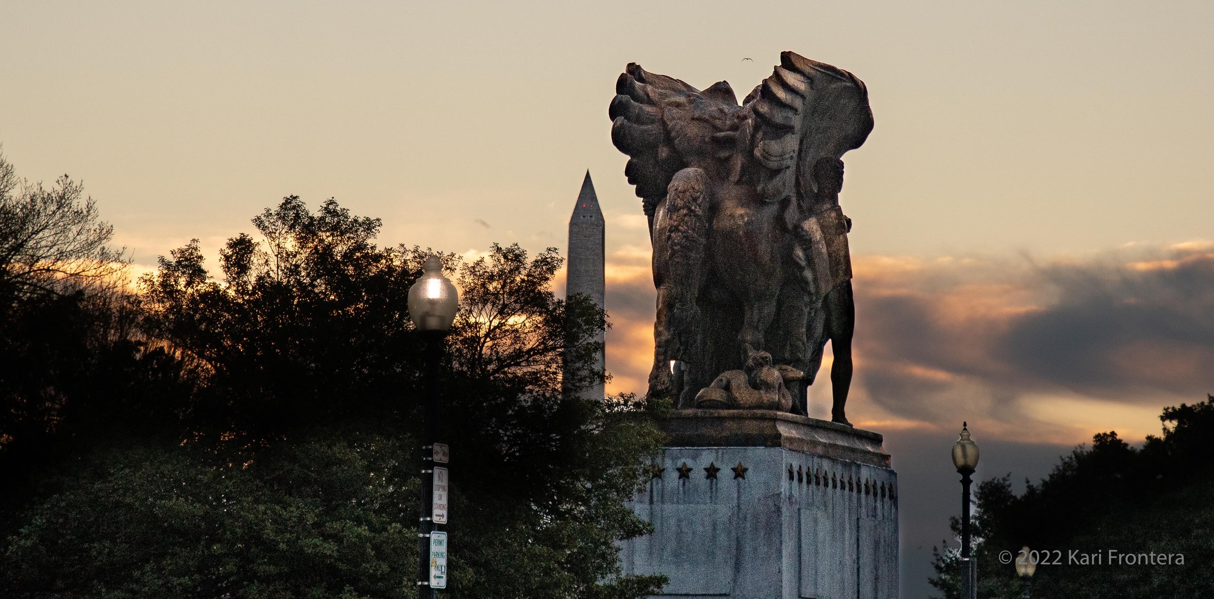 Entering Washington DC at Dawn