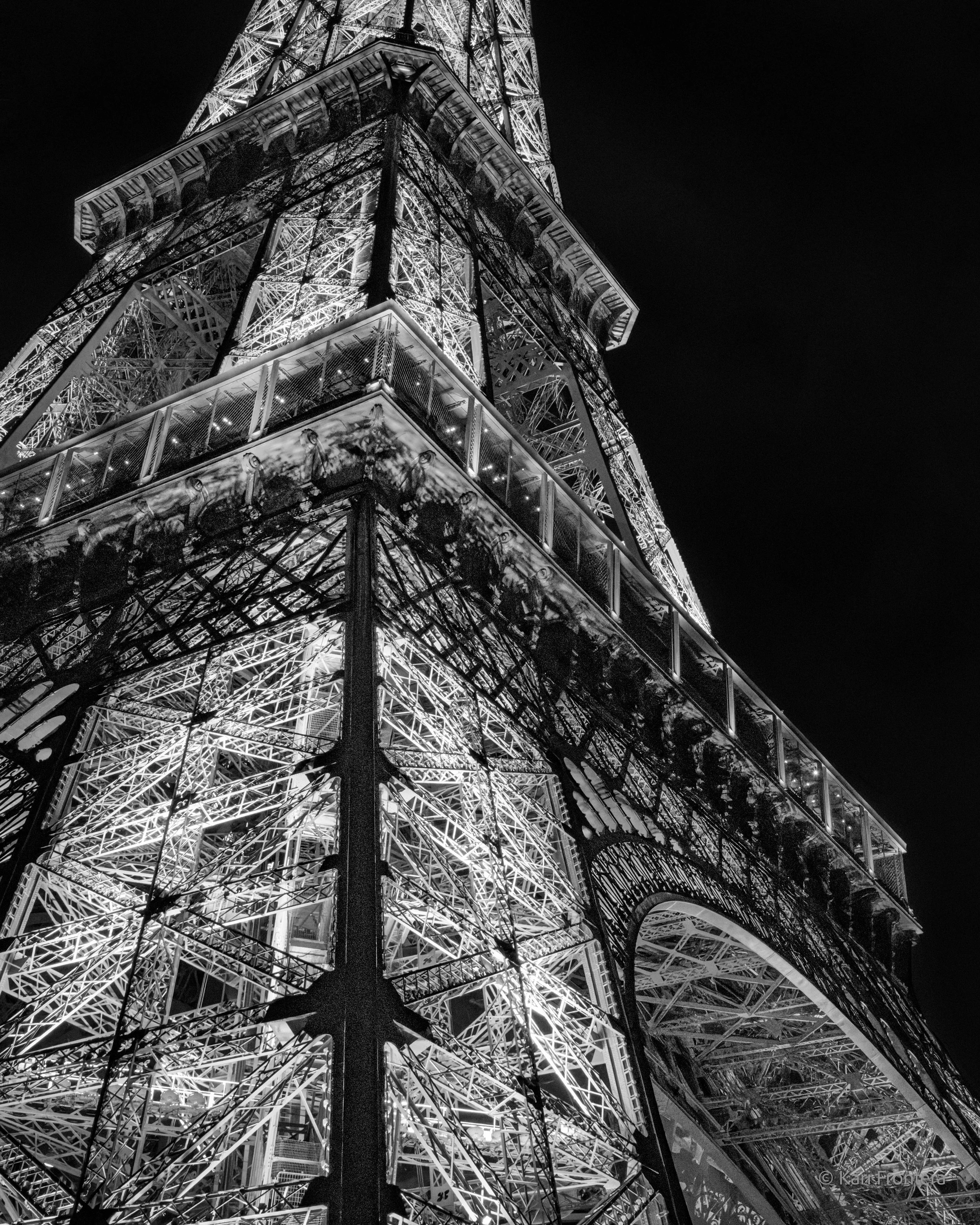 Eiffel Tower Close-up