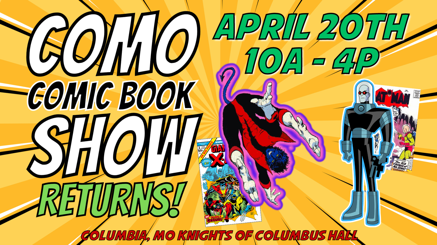 CoMo Comic Book Show — CoMo Comic Books