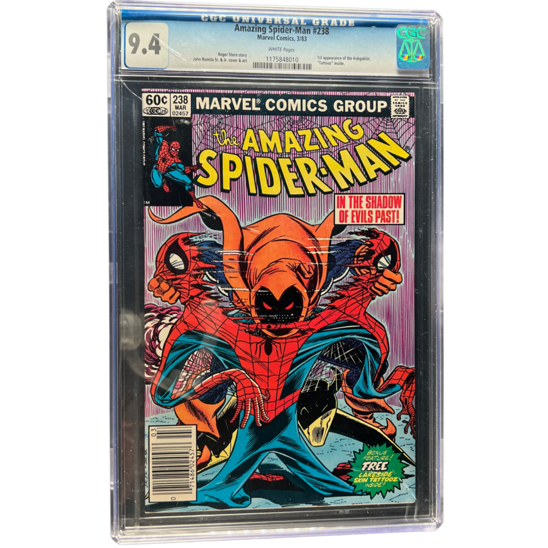 アメコミ Amazing spider man #238 CGC 初登場　リーフ Amazing Spider-Man #238 CGC 9.4 W Pages - NEWSSTAND — CoMo